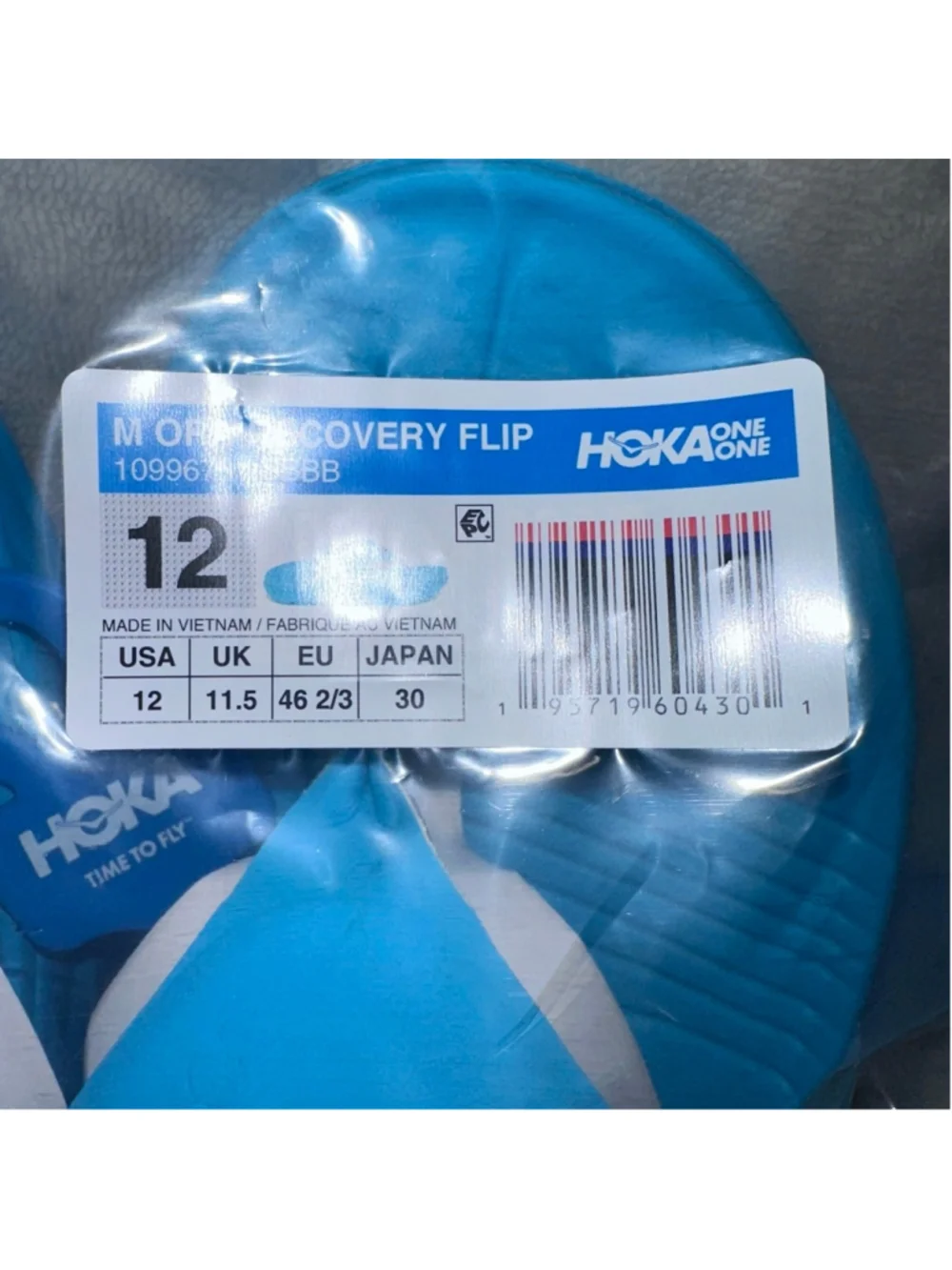 Hoka One One new tags
